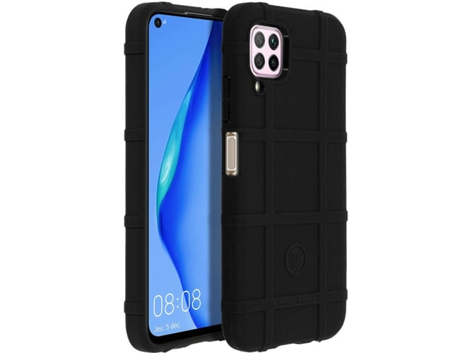 Carcasa Huawei P40 Lite AVIZAR Silicona Negro