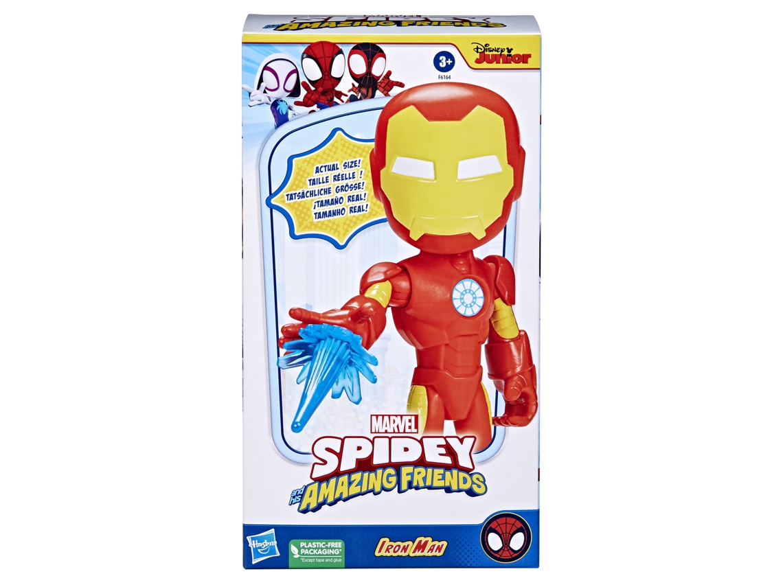 Figura SPIDEY AND HIS AMAZING FRIENDS Iron Man (Edad Mínima Recomendada: 3 años)