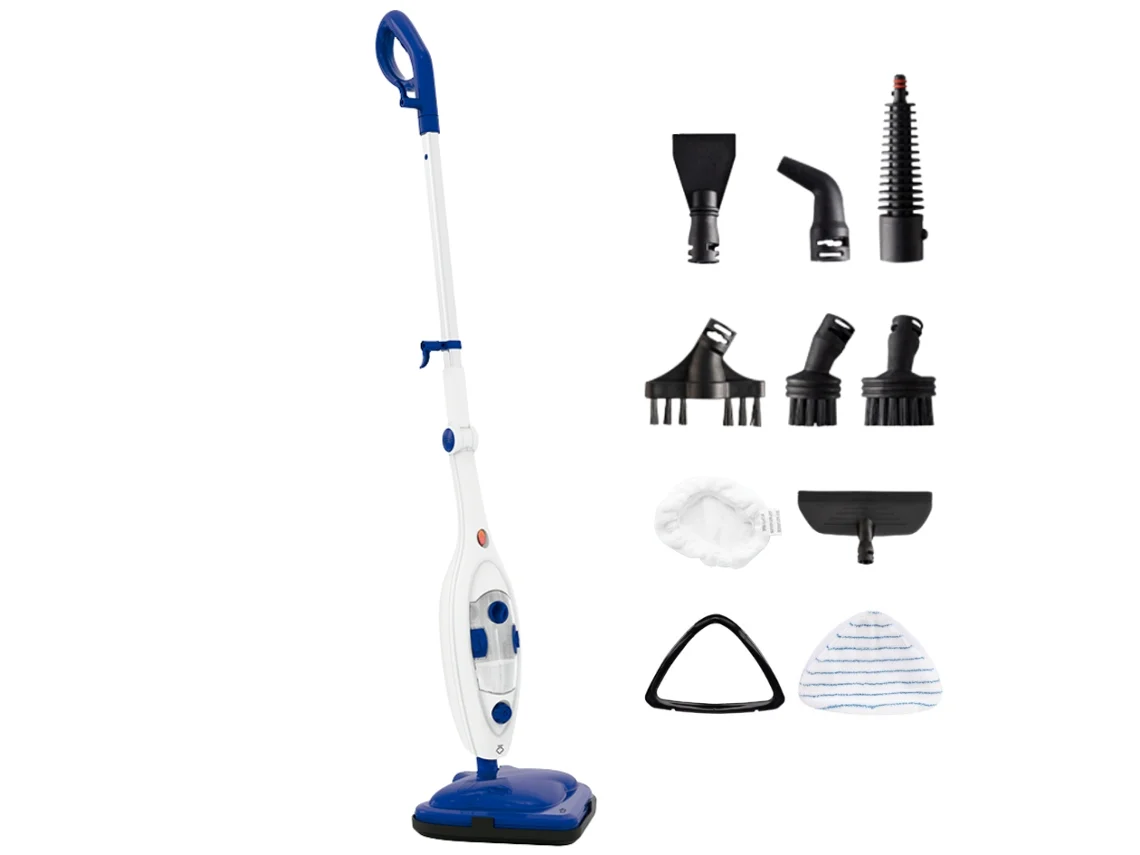Mopa a Vapor Multiuso STARLYF 1500w Limpia, desinfecta, elimina olores, bacterias, limpieza suelos, baño, lavabo, ventanas
