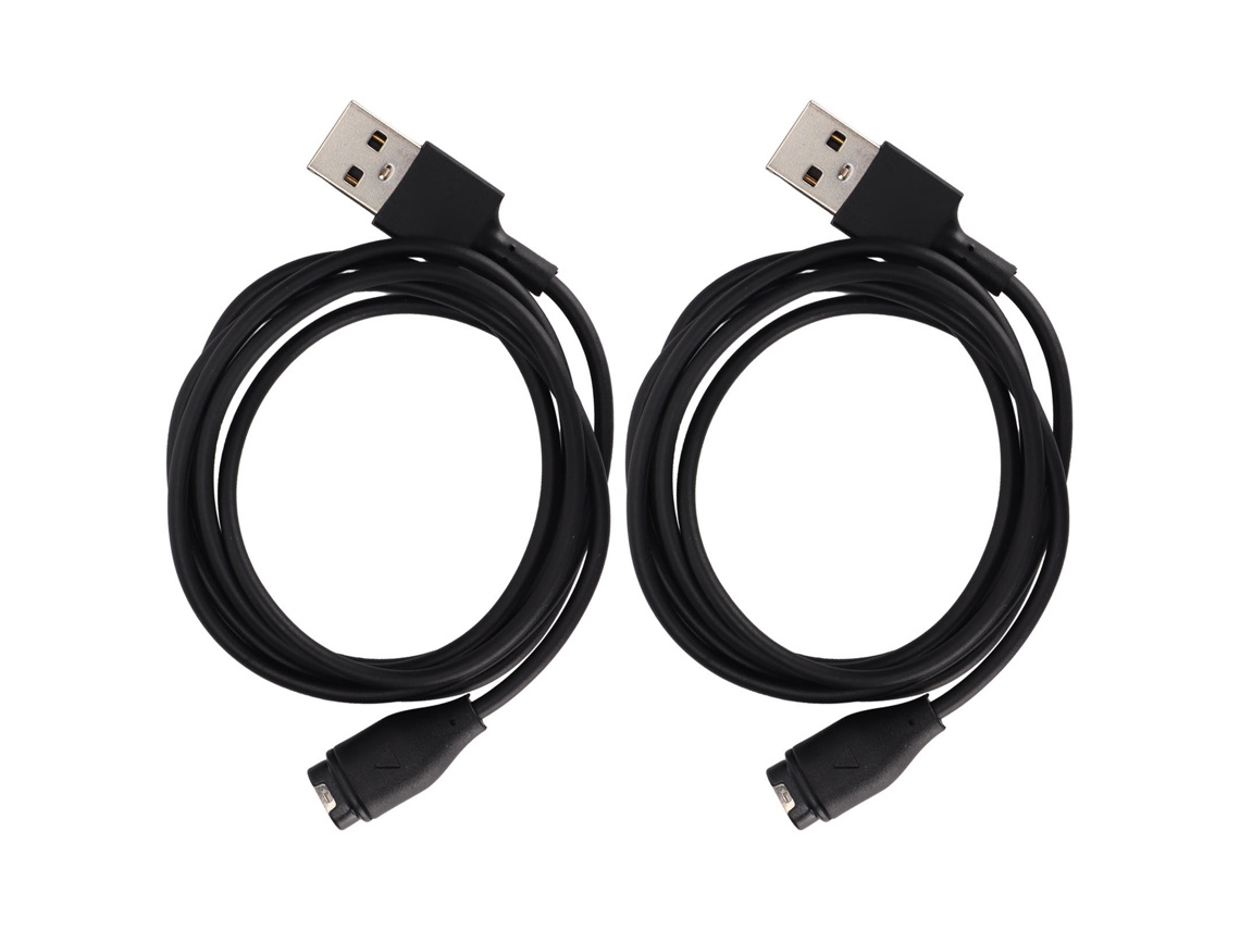 Cable De Carga Usb De 2 Piezas Para Reloj Inteligente Garmin Fenix 6x 6 5s 5 Vivoactive 3