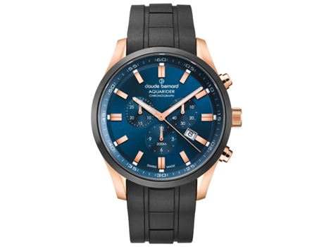 Claude Bernard Stf Aquarider Chrono Clock 10222-37Rnca-Biru1