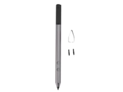 Caneta Estilo Stylus Para Hp Envy Spectre Pavilion X360 Com Pontas De Reposição Sensibilidade Alta Cinza Escuro