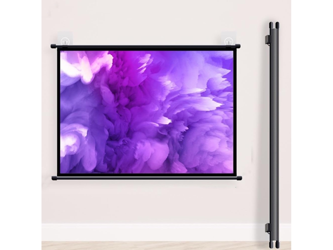 Pantalla De Proyección Para Exteriores De 40", 50", 60", 72", Cine En Casa, Pantalla De Proyección Manual