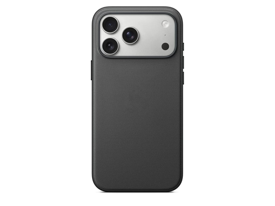 (apple 13 Pro Negro) Textura Tejida - Compatible Con Carga Magnética - Funda Blanda Con Protección En Los Bordes