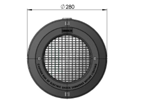 Proyector completo del revestimiento - blanco