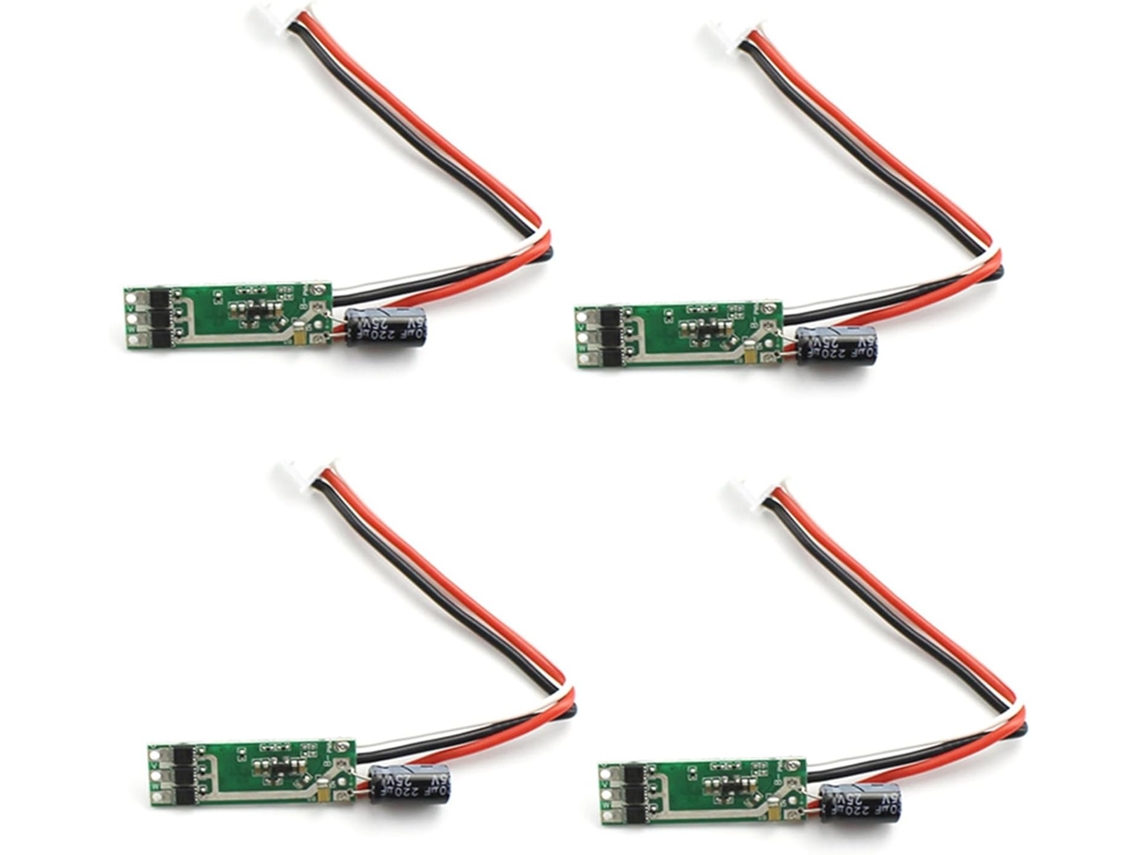 4 Controladores Electrónicos De Velocidad Traseros (esc) Para Helicópteros Rc Xk X450 (piezas De Repuesto)