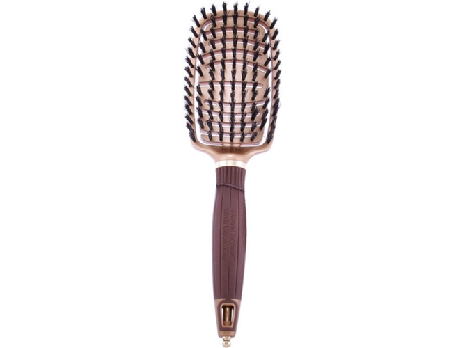 Cepillo para el Cabello OLIVIA GARDEN Nt Flex Ceramic + Ion Nano Thermic Flex Boar
