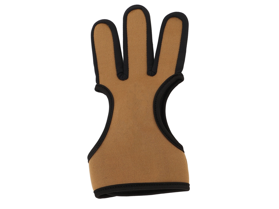 2026-guantes De Arquería De 3 Dedos Cómodos Neopreno Flexibles Protectores Para Tiro Con Arco Protector De Dedos M