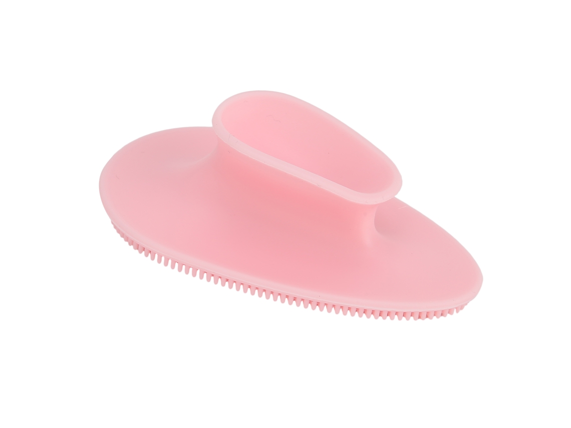 Cepillo De Limpieza Facial Multifuncional De Silicona Rosa