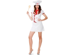 Disfraz de Mujer DISFRAZZES Cocinera Sexy (Talla: M/L)