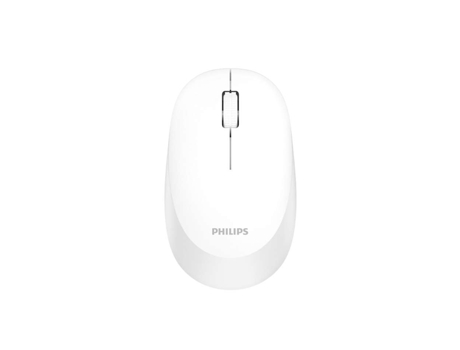 Ratón PHILIPS (1600 dpi - Blanco)