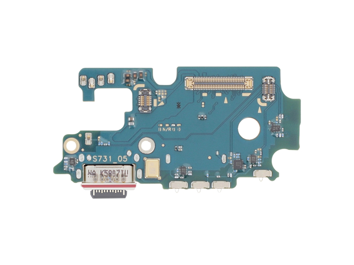 Kit de servicio de conector de carga USB-C de Samsung para Galaxy S25 FE con lector de SIM y micrófono - Azul