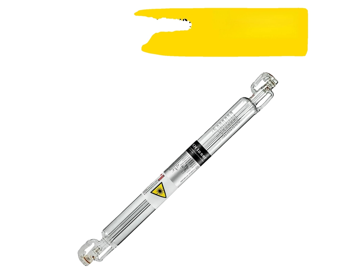 Tubo láser de CO2, rango de longitud versátil, alta potencia de salida, 40 W 700 mm