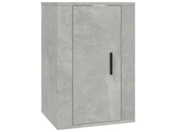 Mueble TV de pared 40x34,5x60 cm Gris Cemento MAISON EXCLUSIVE