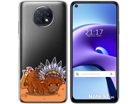 Carcasa Xiaomi Redmi Note 9T 5G TUMUNDOSMARTPHONE Bufalo Multicolor