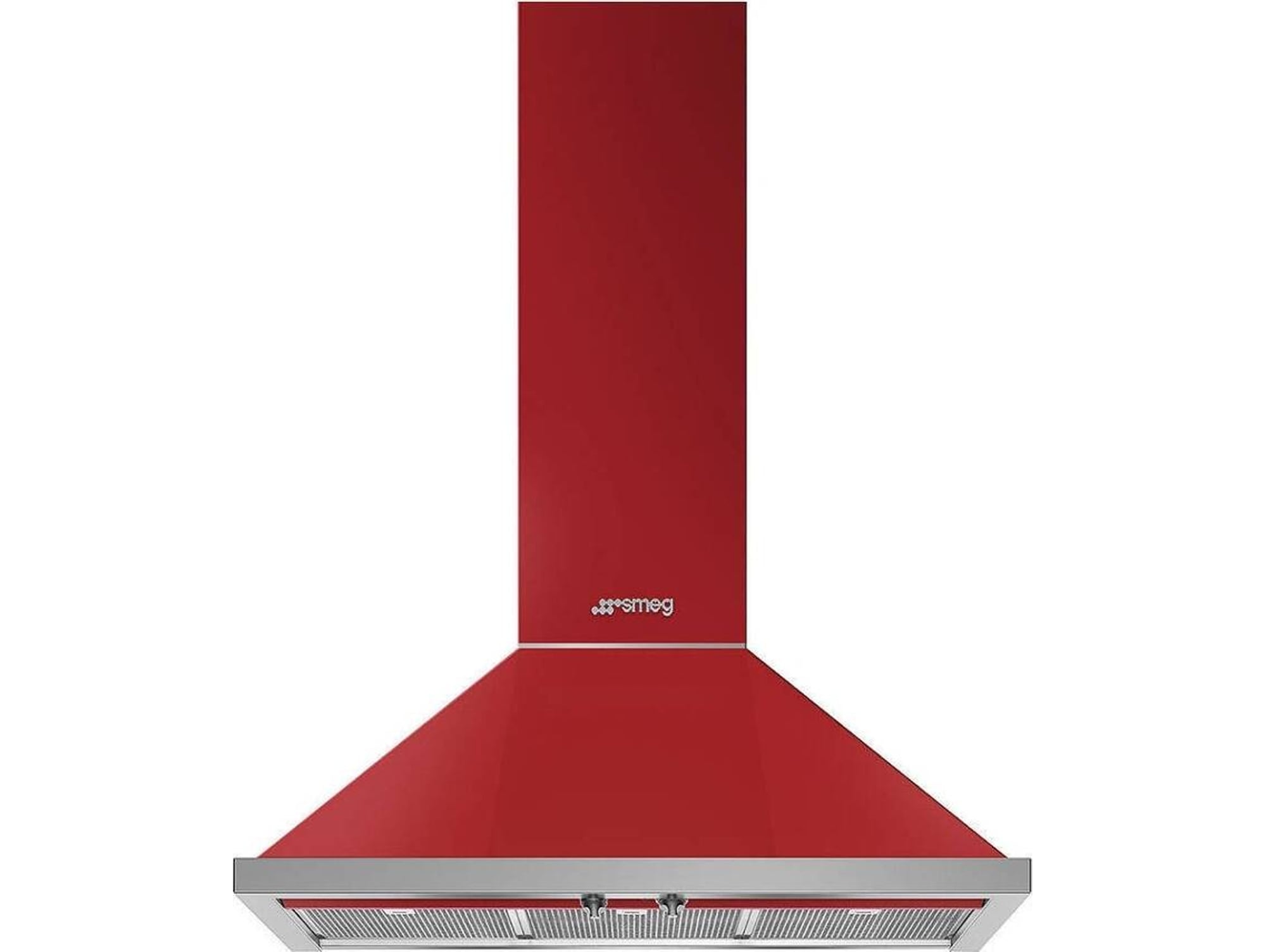 Campana SMEG Portofino KPF9RD (630 m³/h - 896 cm - rojo)