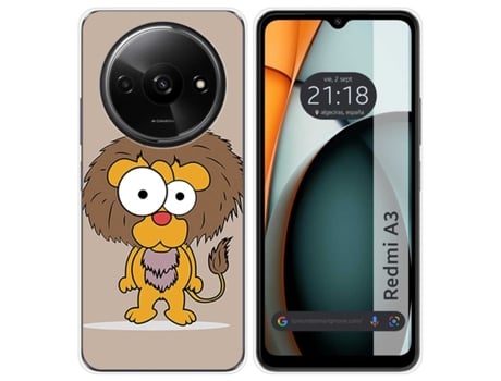 Funda para Xiaomi Redmi A3 TUMUNDOSMARTPHONE Silicona Multicolor