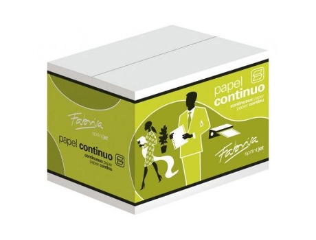 Hojas Continuas de Papel FELIXMANIA (Blanco - 240 X 11 Blanco 1 Hoja Trinchera 1 Hoja)