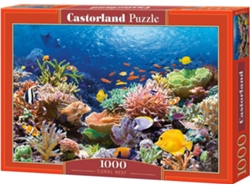 Puzzle CASTORLAND Coral Reef Fishes (1000 Piezas)