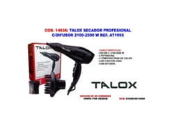 Talox secador profesional c-difusor 2100-2500 w at1955