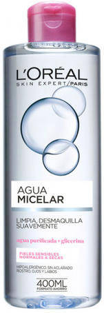 Agua Micelar L'OREAL Pieles Sensibles (400 ml)