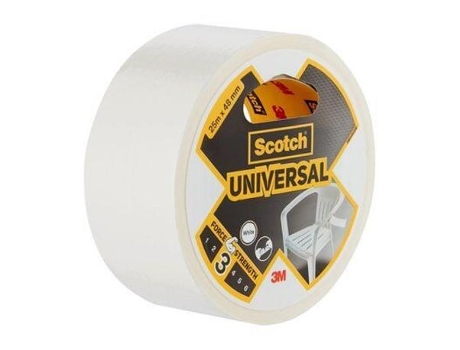 Cinta americana scotch 48mmx25m blanca universal