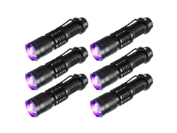 Linterna Ultravioleta De 6 Piezas