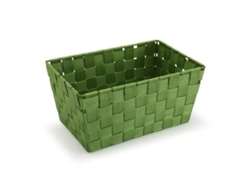 Cesta Versa Grande Verde oscuro Textil 20 x 15 x 30 cm
