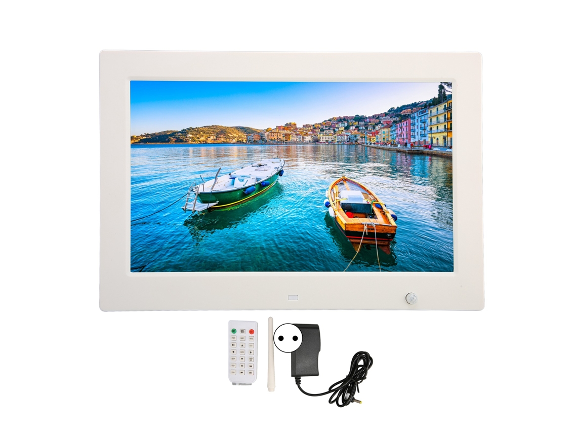 Marco De Fotos Digital De 13 Pulgadas Con Pantalla Led Hd, Álbum De Fotos Electrónico