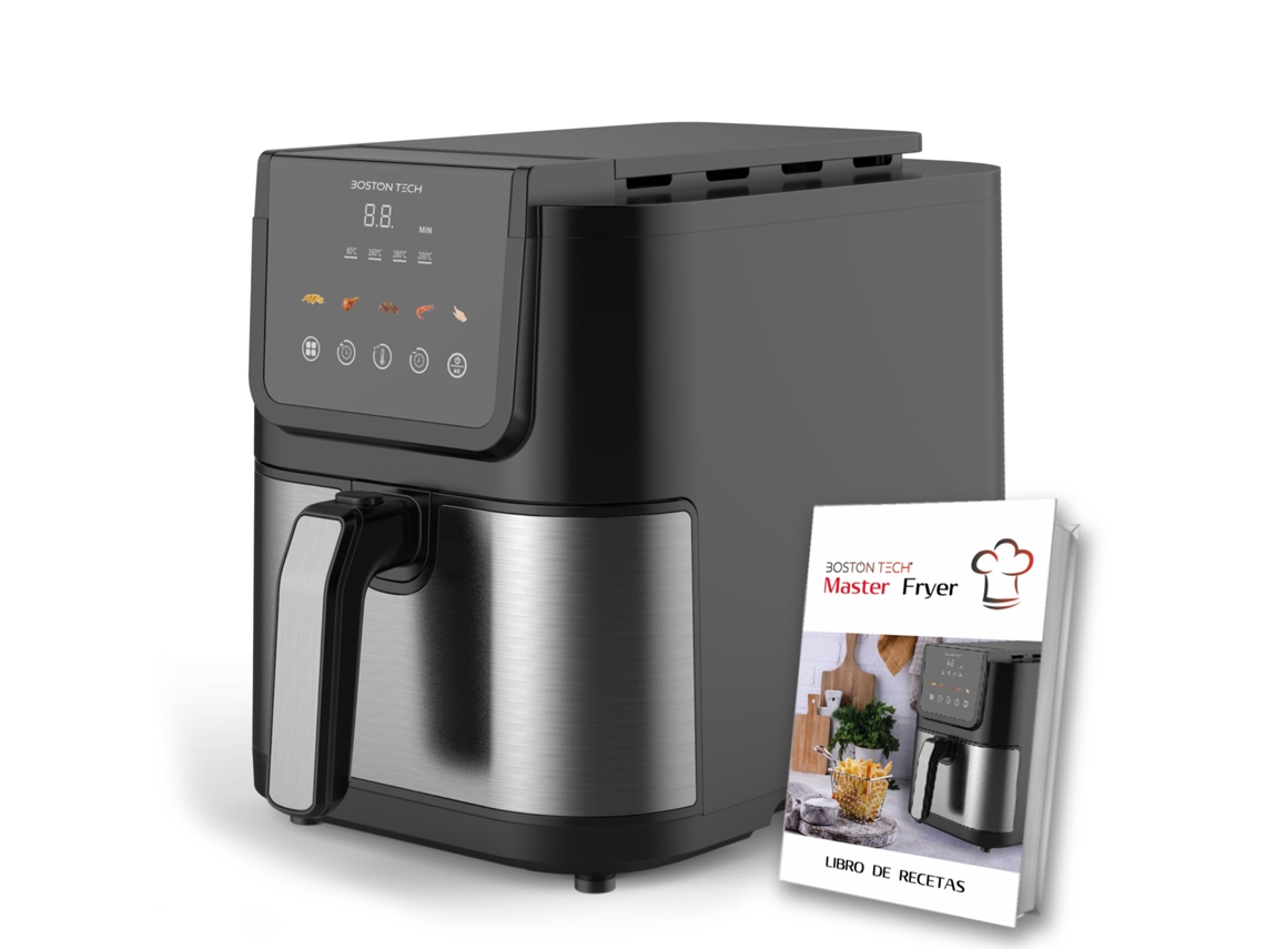 Freidora sin Aceite 5 Litos Master Fryer. Ventana y 8 programas. Control Táctil BOSTONTECH