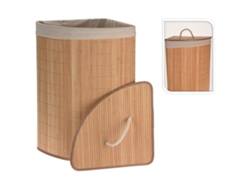 Cesto para la colada BATHROOM SOLUTIONS Marrón Bambú