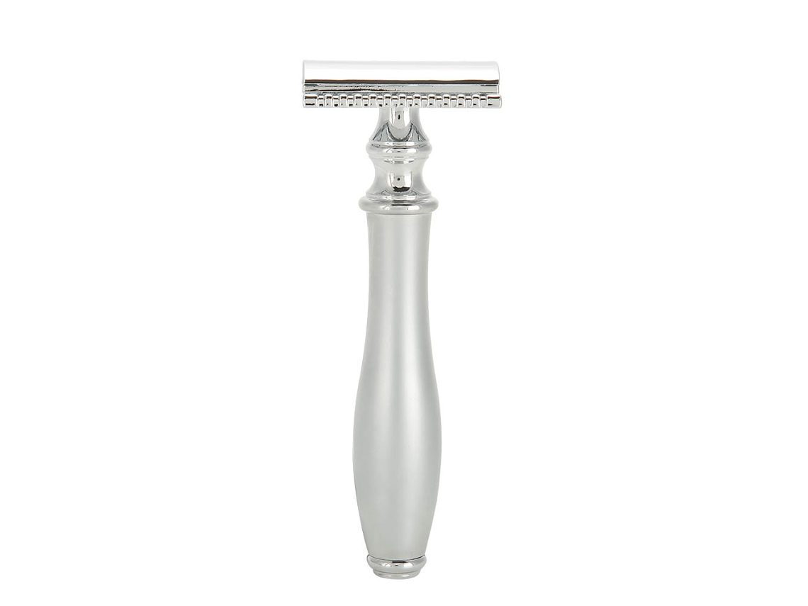 Vlrla-para Homens Aço Inoxidável Bordas Duplas Manual Seguro Razor