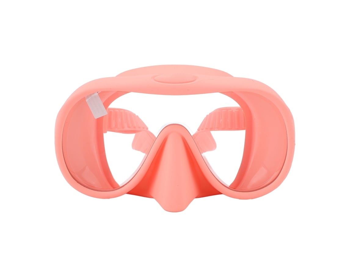 2026rebe-gafas De Mergulho Plegáveis De Silicone Com Visão Ampla Cristal Temperado Antidistorção Portáteis Rosa