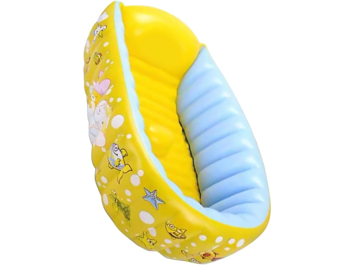 Piscina Inflable Para Bebés Dibujos Animados Bañar Y De Desinflar