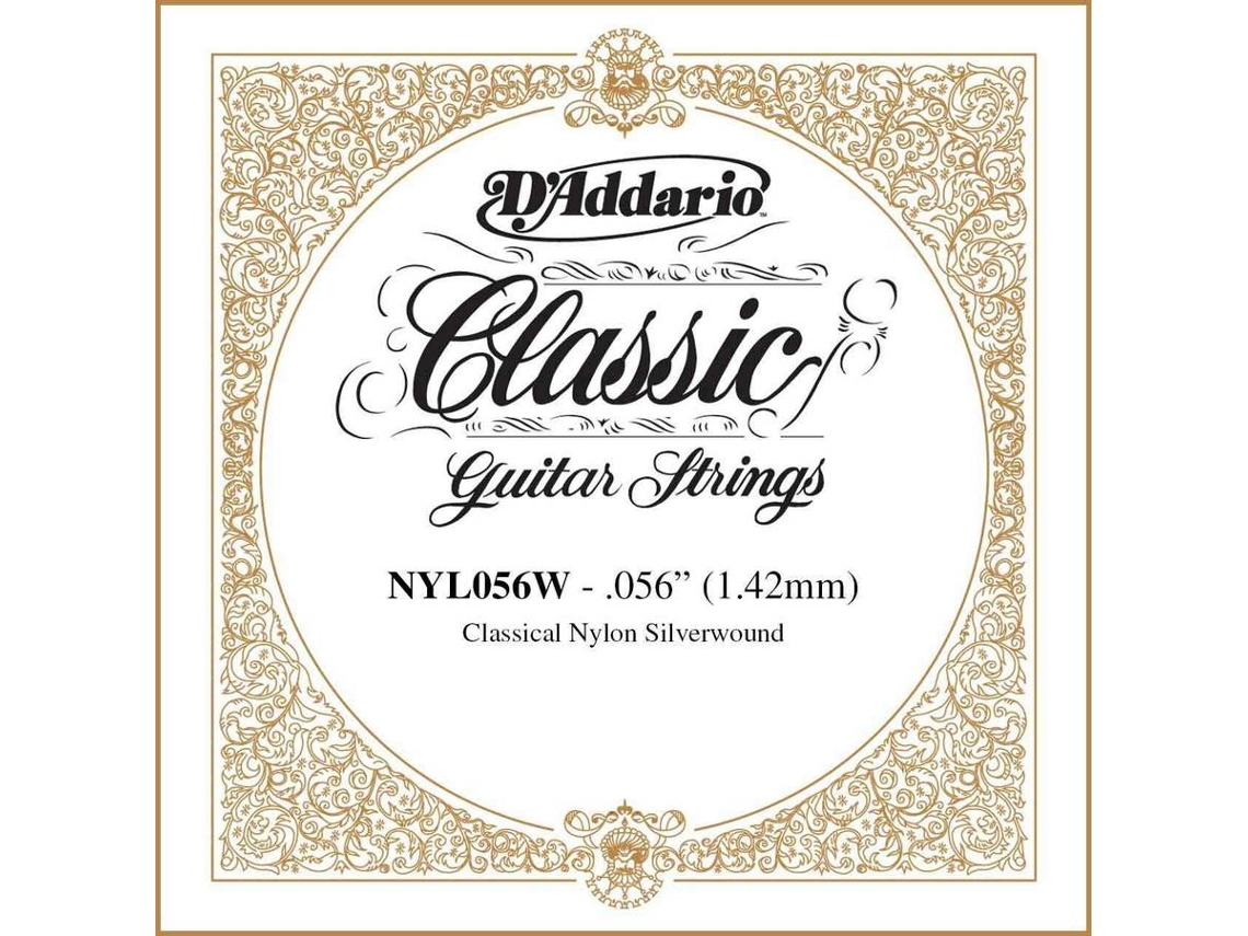 Cuerda Solta DADDARIO DNYL056W (E - Cobre Plateado y Nylon)