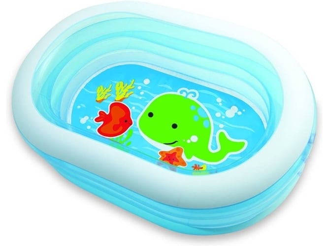 Piscina Infantil Hinchable INTEX Acuário (238l - 163x107x46cm)