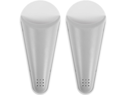 Soporte Magnético Para Tijeras Inoomp, Paquete De 2, Ventilado, Blanco, Organizador Universal Para Tijeras De Cocina,