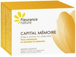 Complemento Alimentar FLEURANCE NATURE Memória Plus (30 cápsulas + 30 cápsulas)