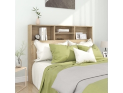 Mueble Cabecerocabecero De Camapanel De Cabecera Color Roble Sonoma 140x19x103,5 Cm