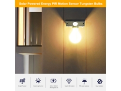 2026-lámpara Solar Exterior De Pared Con Sensor De Movimiento Ip65 Para Patio Jardín Fence Light