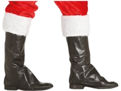 Cubrebotas DISFRAZZES Papá Noel Negro (Talla: Talla Universal)