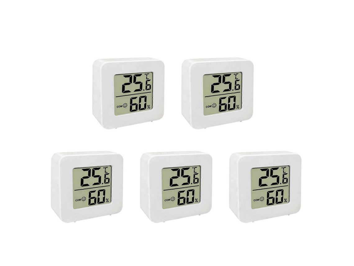 Mini termómetro e higrómetro digital LCD para interiores. Nostalgia88