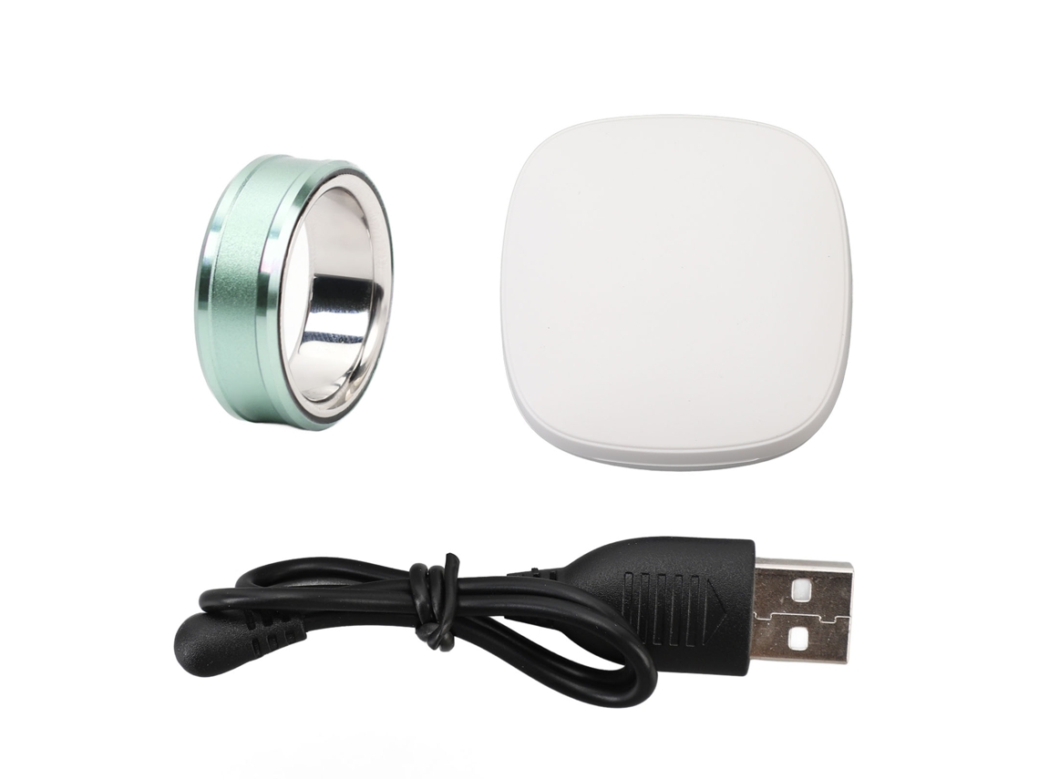 Anillo Inteligente De Salud Con Monitor De Sueño, Temperatura Y Conteo De Pasos Impermeable Acero Inoxidable