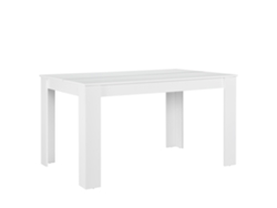 Mesa de Comedor [EN.CASA]  (Blanco - Madera - 140 x 90 x 77 cm)