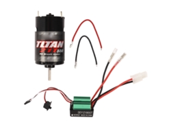 Esc De Motor De Escobillas 550 65a Resistente Al Agua Para Coches Y Barcos Rc Accesorios Para Coches Rc 21t