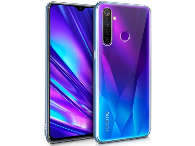 Carcasa Realme 5 Pro COOL Silicona Transparente