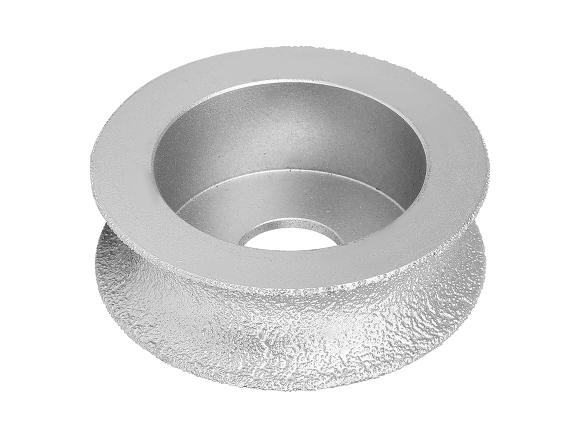 Disco Triturador De Diamante Soldado De 7,3 Cm Para Mármol Y Granito Con Un Grosor De 3,5 Cm.