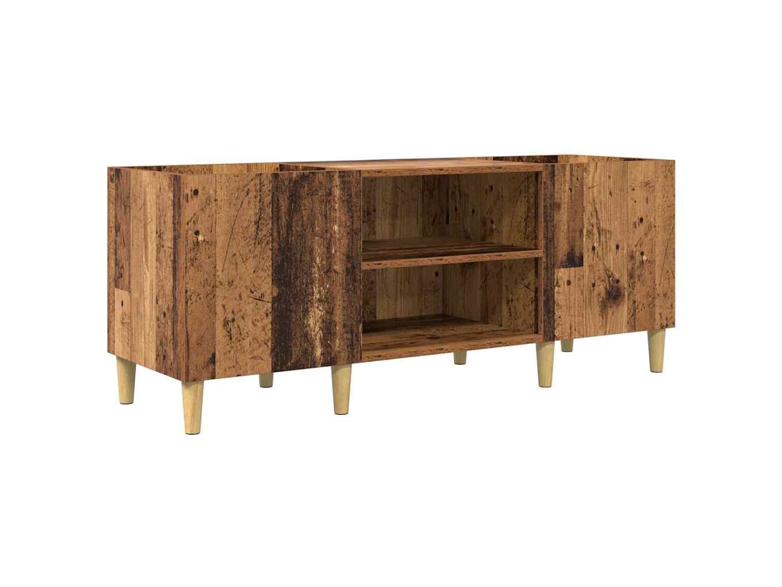 Maison Exclusive - Mueble Para Discos De Vinilo Madera Vieja 121 X 38 X 48 Cm