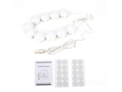 Espejo De Maquillaje Con Luces Led Y Bombilla Regulable
