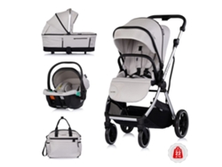 Carrinho de Passeio Aurora 3 em 1 para Bebés Até 22 Kg CHIPOLINO Platinum